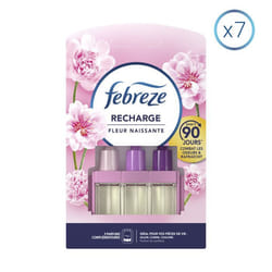 7 Recharges Fleur Naissante Pour Desodorisant Electrique, 20ml, Febreze Smart