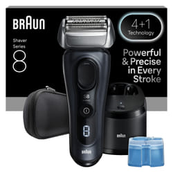 Braun Series 8 8663cc Rasoir à grille Tondeuse Gris