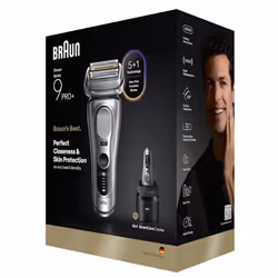 Braun Series 9 Pro+ 9667CC Rasoir à grille Tondeuse Argent - Vue supplémentaire 2