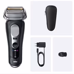 Braun Series 9 Pro+ 9600s Rasoir à grille Tondeuse Noir - Vue supplémentaire 2