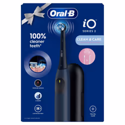 Oral-B iO Series 2 Adulte Brosse à dents vibrante Bleu - Vue supplémentaire 3