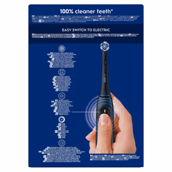 Oral-B iO Series 2 Adulte Brosse à dents vibrante Bleu - Vue supplémentaire 4