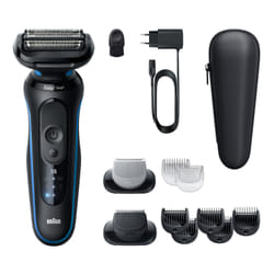 Braun Series 5 52-B1650S rasoir pour homme Rasoir à grille Tondeuse Bleu