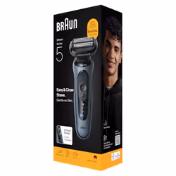 Braun Series 5 52-A1000s Rasoir à grille Bleu - Vue supplémentaire 2