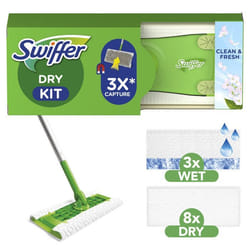 SWIFFER BALAI BOITE + LINGETTES (8 sèches/3 humides