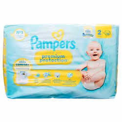 Pampers Premium Protection Skin Comfort Taille 2 35 Couches (4-8 kg)