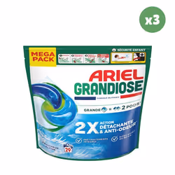 3x29 Pods Grandiose Fraicheur Alpine - Lessive en capsules - Ariel