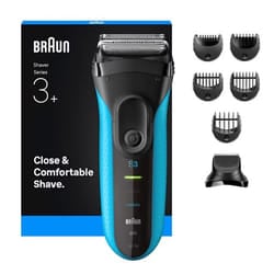 Braun 735483 Rasoir à grille Tondeuse Noir, Bleu