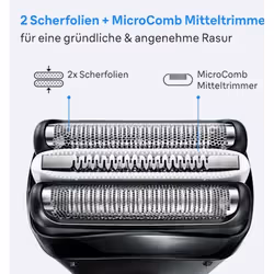 Braun 735483 Rasoir à grille Tondeuse Noir, Bleu - Vue supplémentaire 3