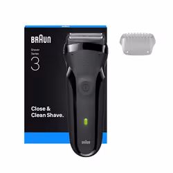Braun Series 3 8700216735575 rasoir pour homme Rasoir à grille Tondeuse Noir - Vue supplémentaire 2