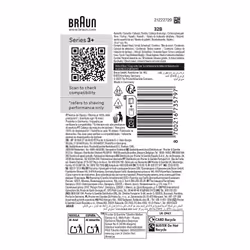 Braun Series 3 735797 accessoire de rasage Tête de rasage