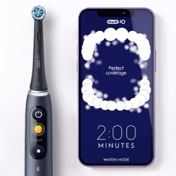 Oral-B iO Series9 Adulte Brosse à dents oscillante Blanc - Vue supplémentaire 3