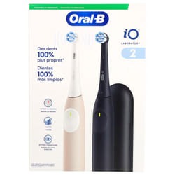 Oral-B IO Laboratory 2 Duo de Brosses à Dents Rechargeables + Accessoires