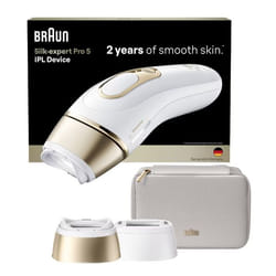 Braun Silk-expert Pro PL5210 IPL Lumière pulsée Or, Blanc