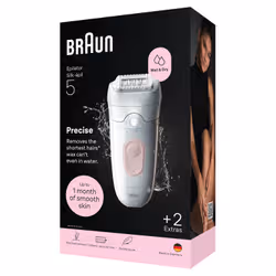 Braun Silk-epil 5 SE 5-011 28 pince(s) Blanc - Vue supplémentaire 4