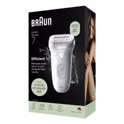 Braun Silk-épil 7 Silk-epil 7 SE7-000 40 pince(s) Argent - Vue supplémentaire 2