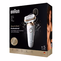 Braun Silk-épil 9-060 3D 40 pince(s) Or, Blanc - Vue supplémentaire 3