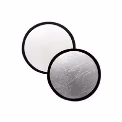 Lastolite Circular Reflector, Argent, Blanc, 50,8 cm (20"), 500 mm, 500 mm