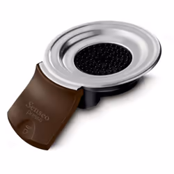 Senseo HD7001/00 Support à dosette Espresso, Porte-dosettes, Philips, Marron, Argent, Métal, Plastique
