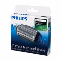 Philips Bodygroom replacement foil TT2000/43 Grille de rechange