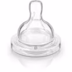 Philips AVENT Tétine Anti-colic, 2 pièces, tétine à débit nouveau-né, 0 mois +, Valve anti-coliques, 2 pièce(s)