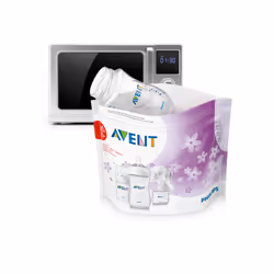 Philips AVENT Sachets de stérilisation pour micro-ondes à vapeur SCF297/05, 278 mm, 210 mm