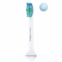 Philips Sonicare ProResults Pack de 8 têtes de brosse standard, 1 pièce(s), Blanc, Moyen, FlexCare+, FlexCare, HealthyWhite,  ...