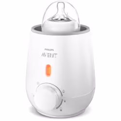 Philips AVENT Chauffe-biberon rapide, chauffe uniformément sans points chauds, 0,15 L, Portable, Blanc