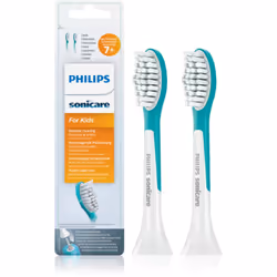 Philips Sonicare For Kids HX6042/33 Têtes de brosse à dents standard, 2 pièce(s), Bleu, Blanc, Moyen, Caoutchouc