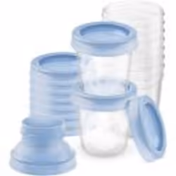 Vous souhaitez garder le lait tiré pour l’utiliser plus tard en toute sécurité ? Les pots de conservation Philips Avent ...