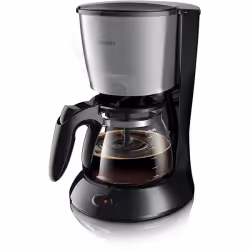 Philips Daily Collection Cafetière Daily HD7462/20, Machine à café filtre, 1,2 L, Café moulu, 1000 W, Noir, Acier inoxydable