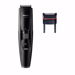Philips BEARDTRIMMER Series 5000 Tondeuse barbe de 3 jours BT5200/16, Lavable, Noir