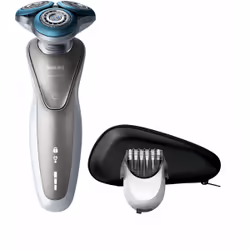 Philips SHAVER Series 7000 Rasoir électrique 100 % étanche S7510/41, Rasoir rotatif, 2 année(s), Bleu, Gris, Blanc, AC/Batter ...