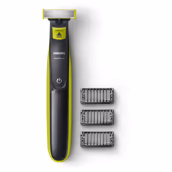 Philips OneBlade QP2520/20, Batterie, Charbon de bois, Citron vert