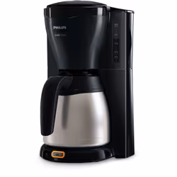 Philips Café Gaia Collection Café Gaia HD7544/20 Cafetière, Machine à café filtre, 1,2 L, Café moulu, 1000 W, Noir