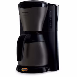 Philips Café Gaia Collection HD7547/80, Machine à café filtre, 1,2 L, Café moulu, 1000 W, Noir, Titane