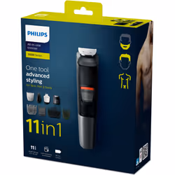 Philips MULTIGROOM Series 5000 MG5730/15 11-en-1 Visage, Cheveux et Corps