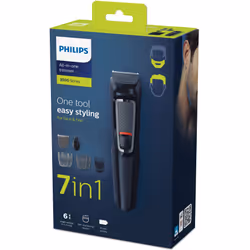Philips MULTIGROOM Series 3000 MG3720/15 7-en-1 Visage et Cheveux