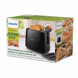Philips Daily Collection HD2582/90 grille-pain 8 2 part(s) 830 W Noir