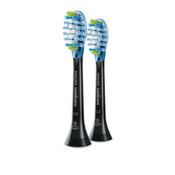 Philips HX9042/33 tête de brosses 2 pièce(s) Noir
