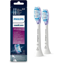 Philips Sonicare G3 Premium Gum Care HX9052/17 Lot de 2 + blanc + têtes de brosse soniques