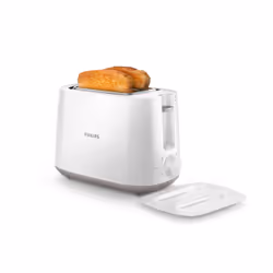 Philips Daily Collection HD2582/00, 2 part(s), Blanc, Plastique, Rotatif, Chine, 830 W