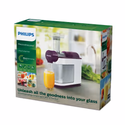 Philips Avance Collection HR1891/80 presse-agrumes Centrifugeuse 200 W Violet, Blanc
