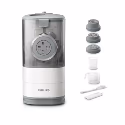 Philips Viva Collection HR2345/19 Machine à pâtes automatique compacte- 4 formes-Blanc