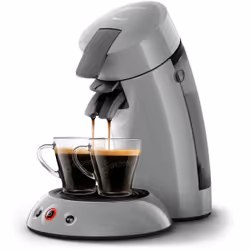 Senseo Original Machine à café à dosettes HD6553/71, Cafetière, 0,7 L, Dosette de café, 1450 W, Gris