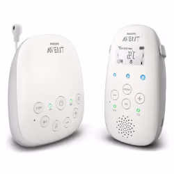 Philips AVENT SCD713/26, 330 m, 50 m, 330 m, Gris, Blanc, LCD, Secteur, Batterie