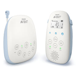 Philips AVENT SCD715/26 moniteur vidéo pour bébé 330 m Bleu, Blanc