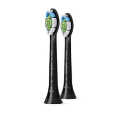 Philips HX6062/13 tête de brosses 2 pièce(s) Noir