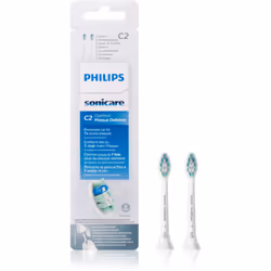 Philips Sonicare ProResults plaque control C2 Optimal Plaque Defence HX9022/10 (anciennement Plaque Defense), 2 pièce(s), Bla ...