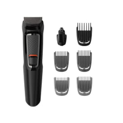 Philips MULTIGROOM Series 3000 MG3721/14 tondeuse à cheveux Noir Hybrides nickel-métal (NiMH)